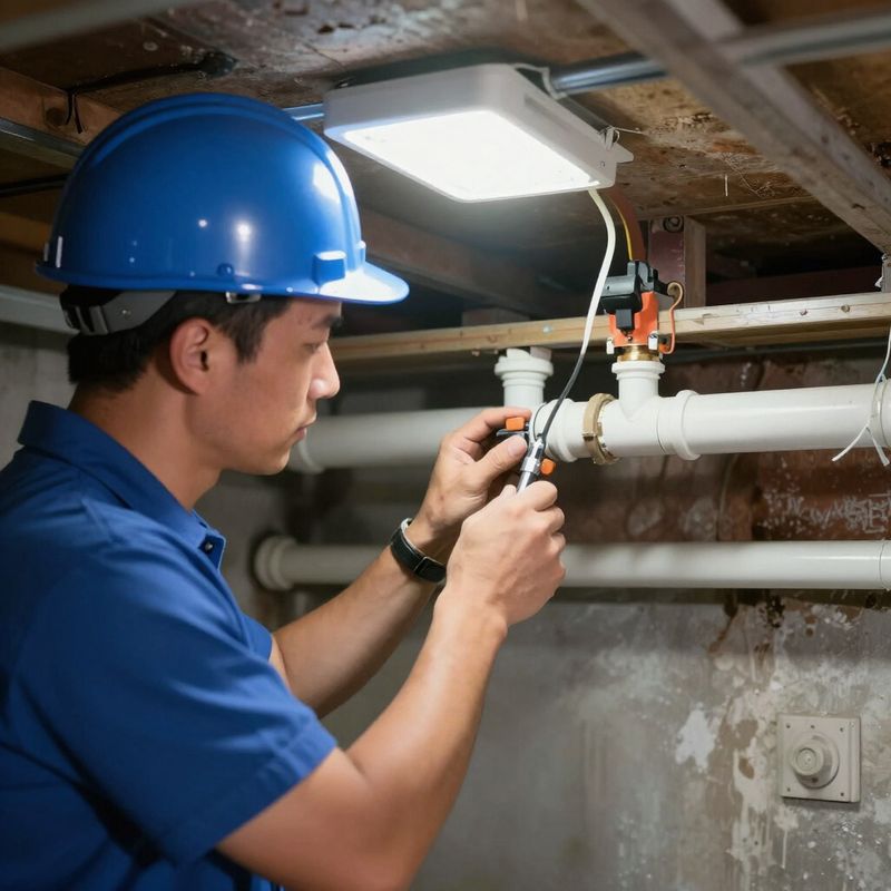 Checking Plumbing After a Hail Storm: An Eagle Mountain Guide